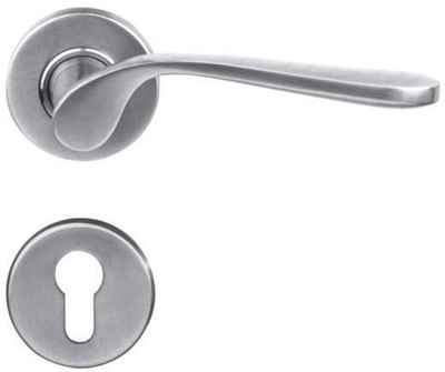 Solid Stainless Steel Lever Handle